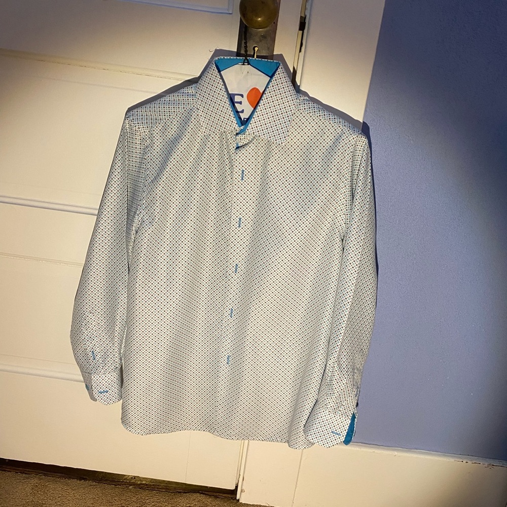 Azaro Uomo Youth Formal Button (Size 14)